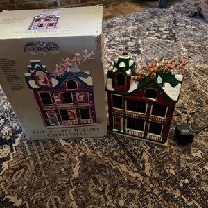 Gold Label the Night Before Christmas Christmas House ..